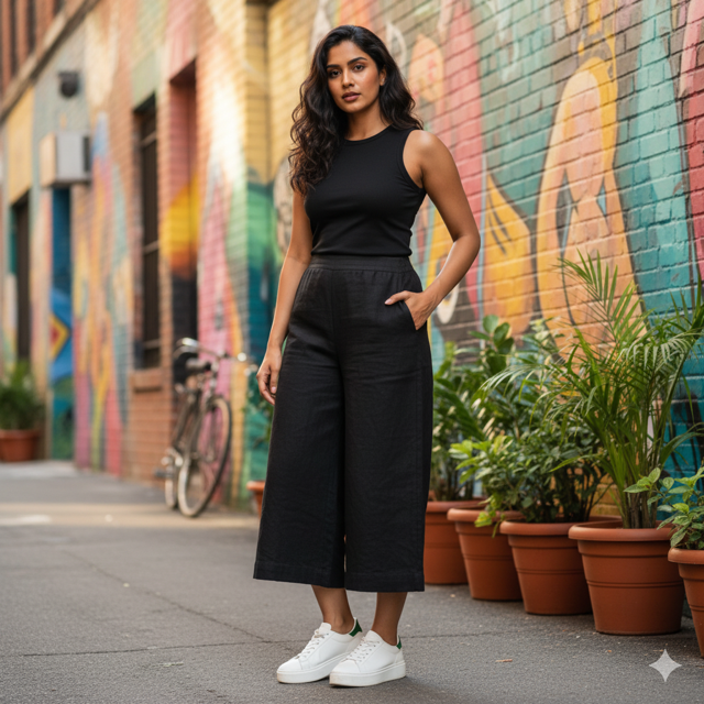 Black Culottes - Image 2