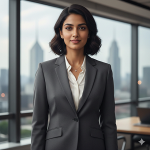 Charcoal Formal Blazer