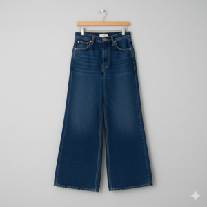 Indigo Wide Leg Jeans