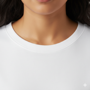 White Essential Basic Tee